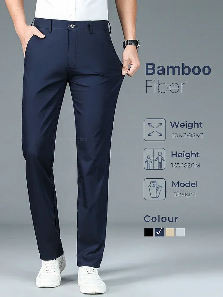 Discover the Ultimate Breathable Slim Fit Bamboo Pants for Stylish Professionals