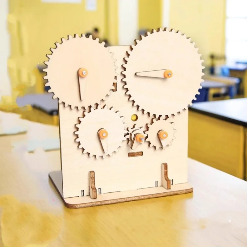 Unlock Learning Fun with This Engaging 3D Mechanical Gear Puzzle for Kids