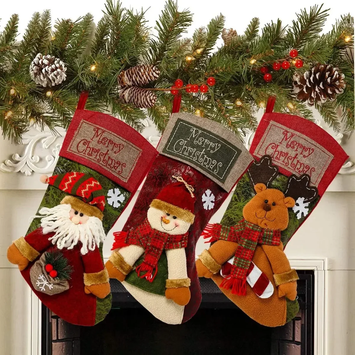 Top Large Christmas Stockings to Brighten Your Family Holiday Celebrations