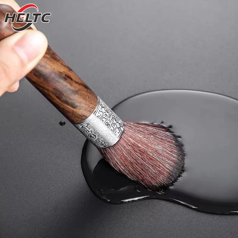 Effortless Coffee Filter Cleaning with This Durable Wooden Espresso Brush