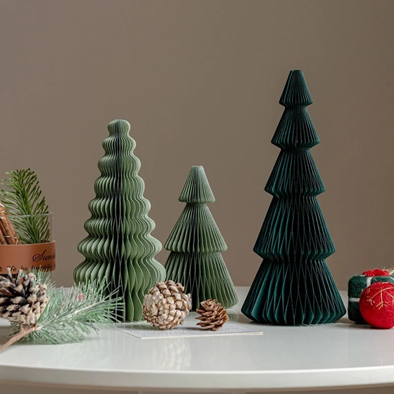 Compact Festive Honeycomb Ornaments to Elevate Your Holiday Home Decor