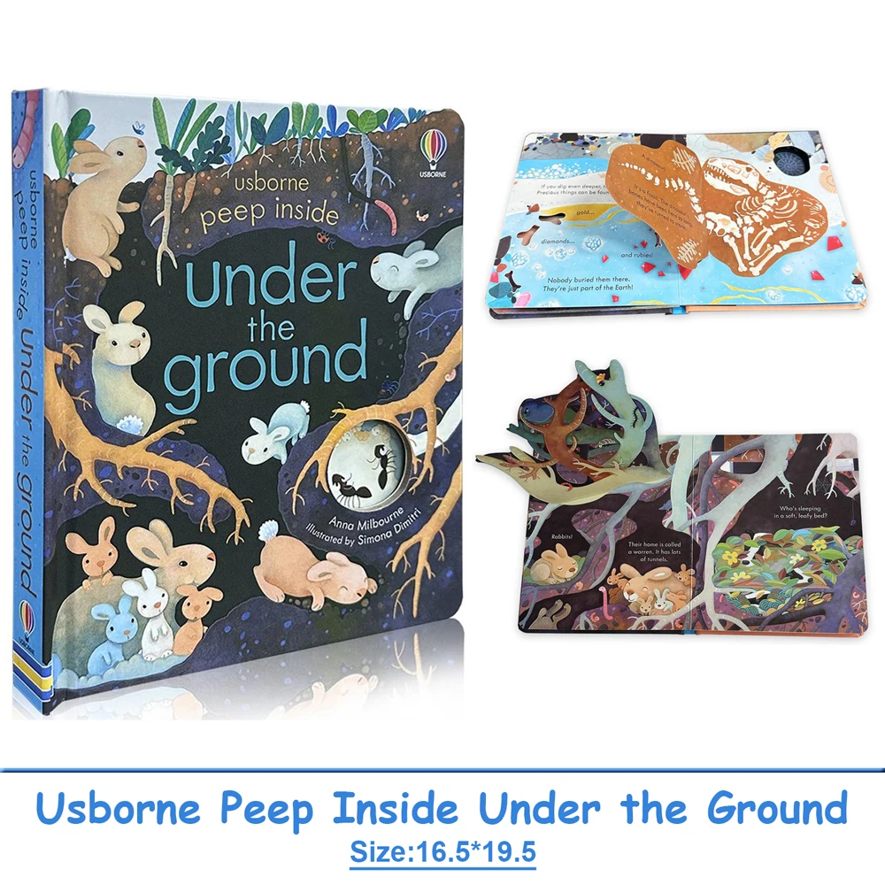 In-Depth Review & Buyer Guide: Explore the Fascinating Underground World with Usborne Peep Inside Under The Ground Picture Book for Kids